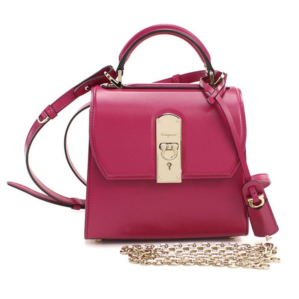 Salvatore Ferragamo FERRAGAMO Ferragamo Handbag 21 H647 2WAY Gancini Women's ...